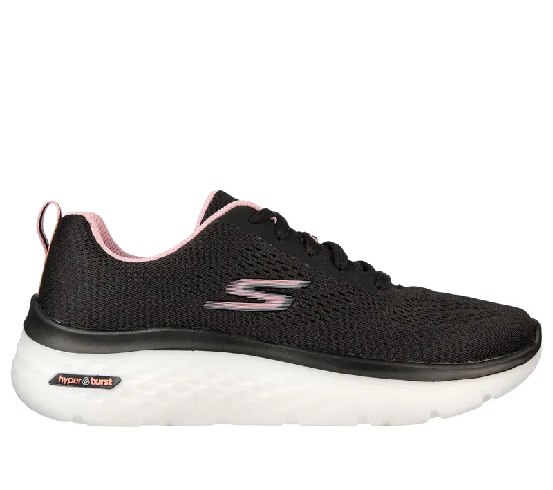 Skechers Skechers GO WALK Hyper Burst – Zwart / Roze (124578-BKPK)