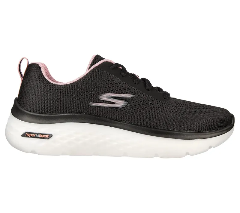 Skechers Skechers GO WALK Hyper Burst – Zwart / Roze (124578-BKPK)