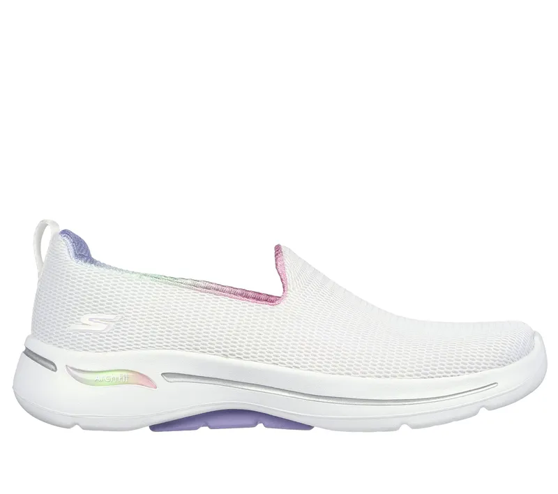 Skechers GO WALK Arch Fit – Wild Energy – Wit / Lavendel (124867-WLV)