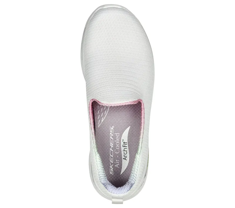 Skechers GO WALK Arch Fit – Wild Energy – Wit / Lavendel (124867-WLV)