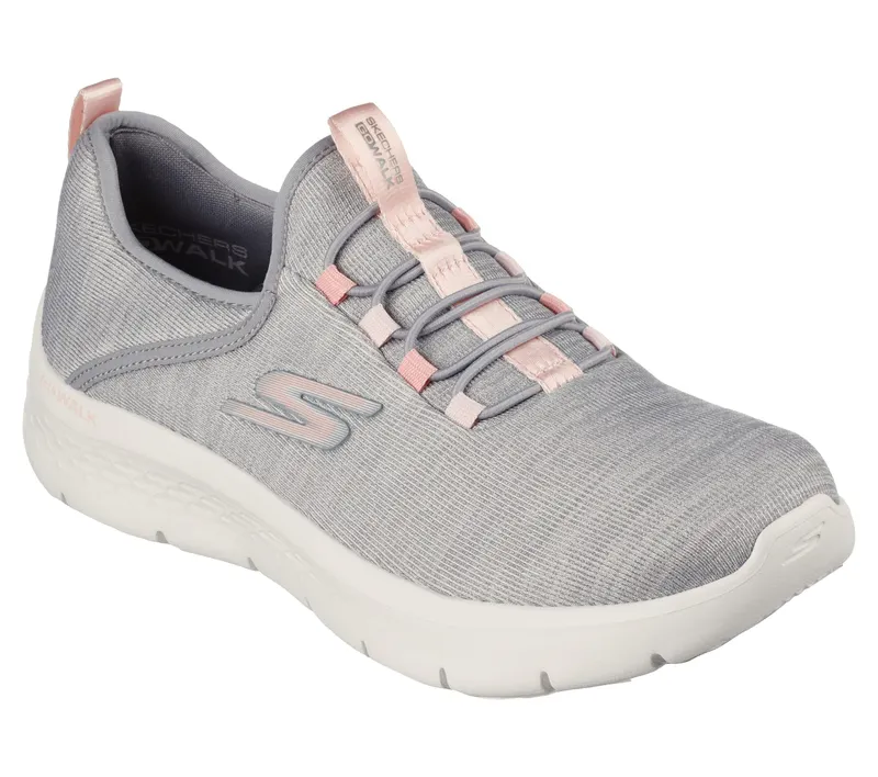 Skechers Skechers GO WALK FLEX – Lucy – Grijs / Roze (124956-GYPK)