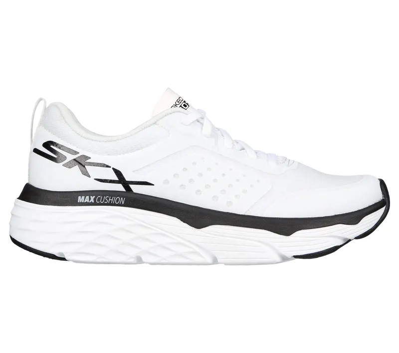 Skechers Max Cushioning Elite – Intense Effort – Wit / Zwart (128575-WBK)