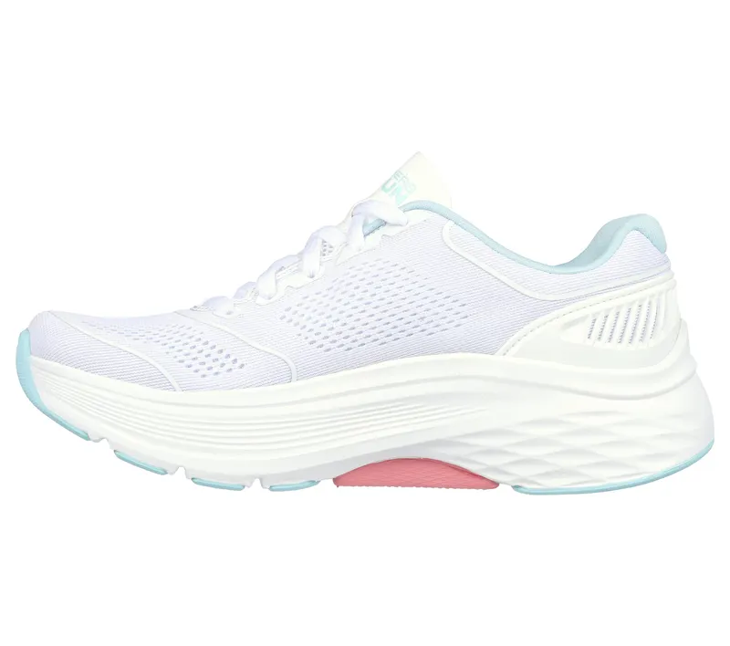 Skechers Max Cushioning Arch Fit – Velocity – Wit / Aqua (128923-WAQ)