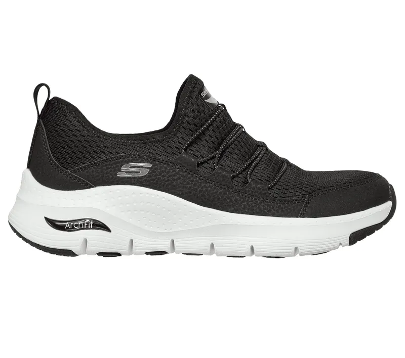 Skechers Arch Fit – Lucky Thoughts – Zwart / Wit (149056-BKW)