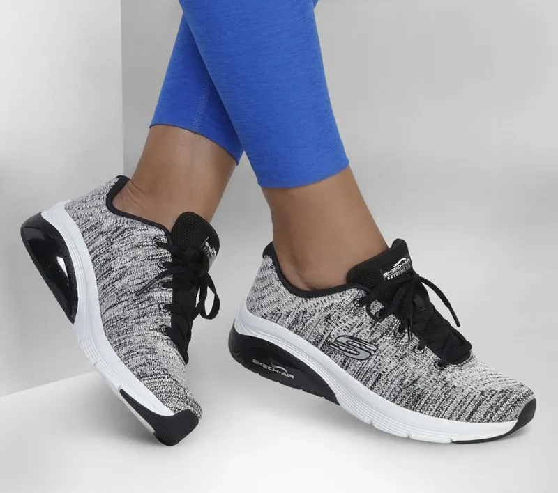 Skechers Skech-Air Extreme 2.0 – Classic Vibe – Wit / Zwart (149645-WBK)