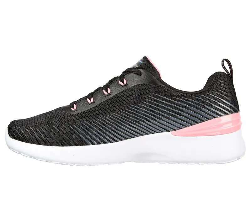 Skechers Skech-Air Dynamight – Luminosity – Zwart / Roze (149669-BKPK)