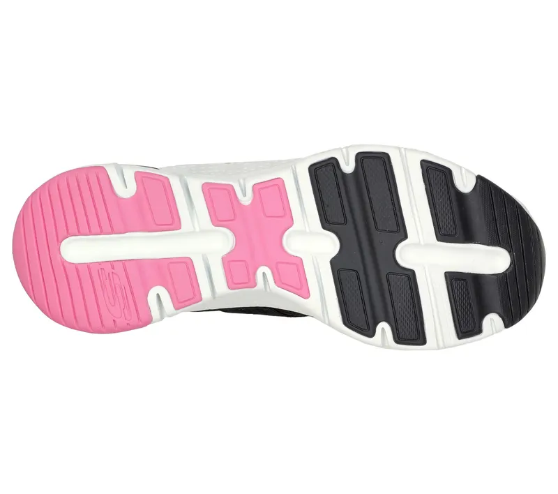 Skechers Skechers Arch Fit – Modern Rhythm – Zwart / Heet Roze (149717-BKHP)