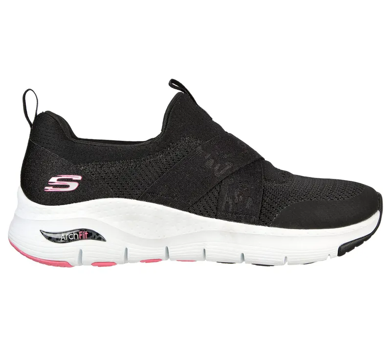Skechers Skechers Arch Fit – Modern Rhythm – Zwart / Heet Roze (149717-BKHP)