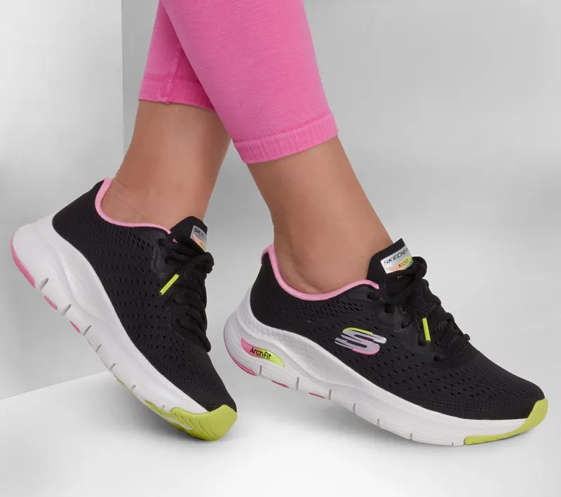 Skechers Skechers Arch Fit – Infinity Cool – Zwart / Multi (149722-BKMT)