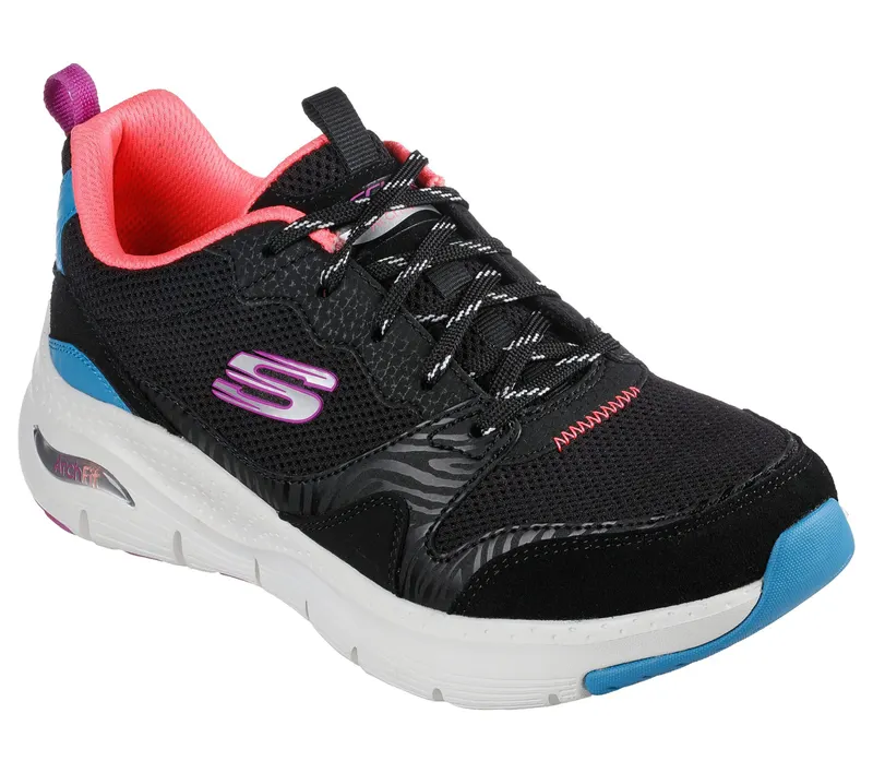 Skechers Skechers Arch Fit – Vista View – Zwart / Multi (149723-BKMT)