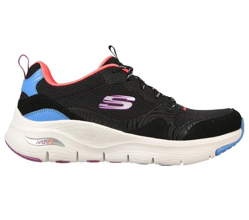 Skechers Skechers Arch Fit – Vista View – Zwart / Multi (149723-BKMT)