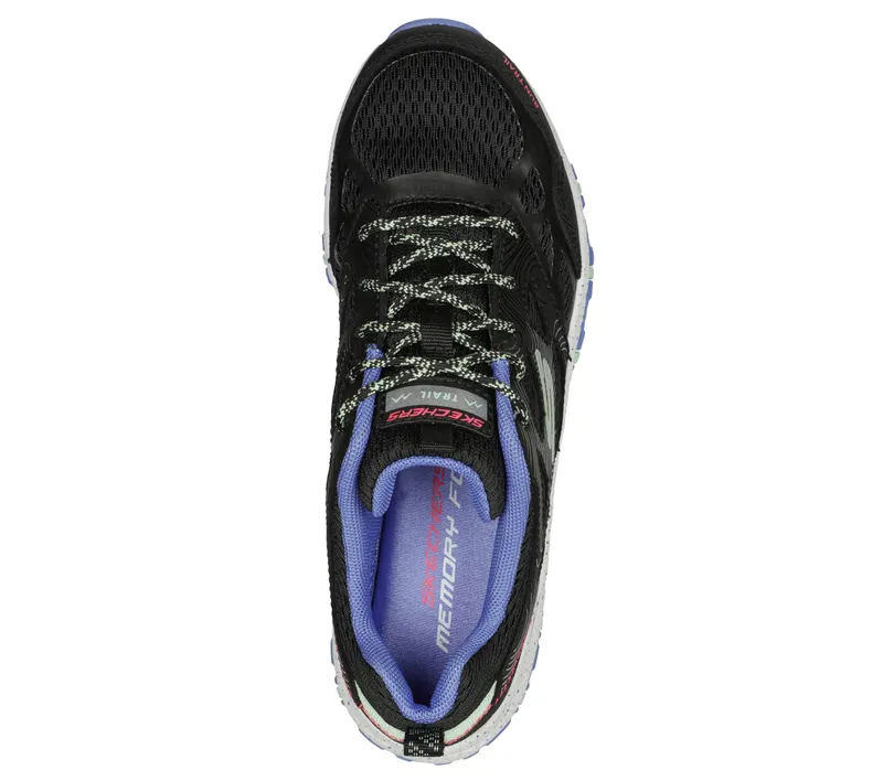 Skechers Hillcrest – Pure Escapade – Zwart / Multi (149821-BMLT)