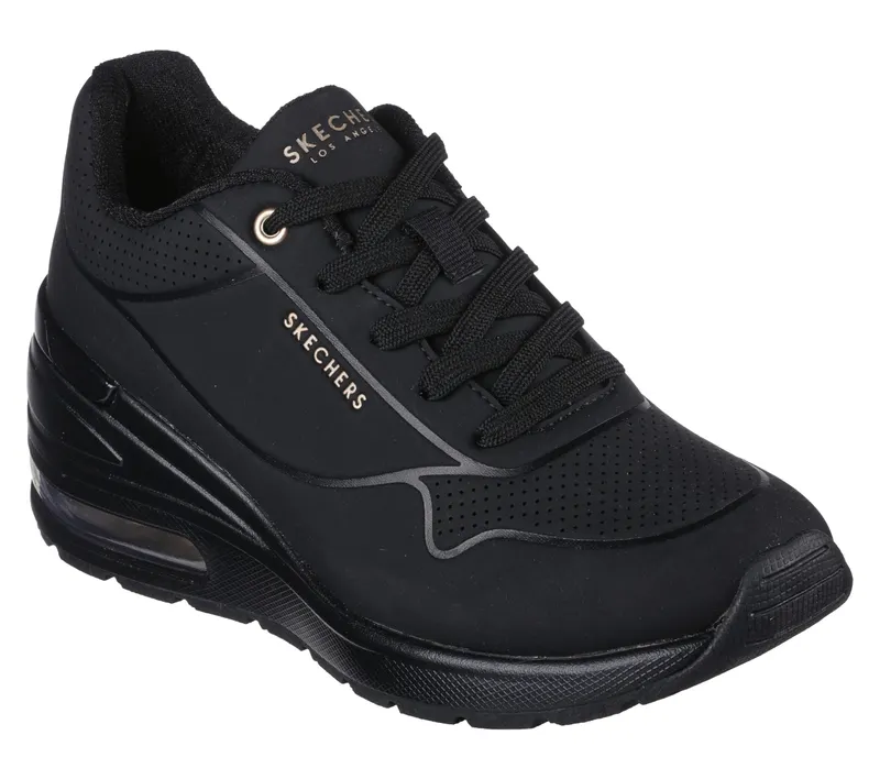 Skechers Million Air – Elevated Air – Zwart (155401-BBK)