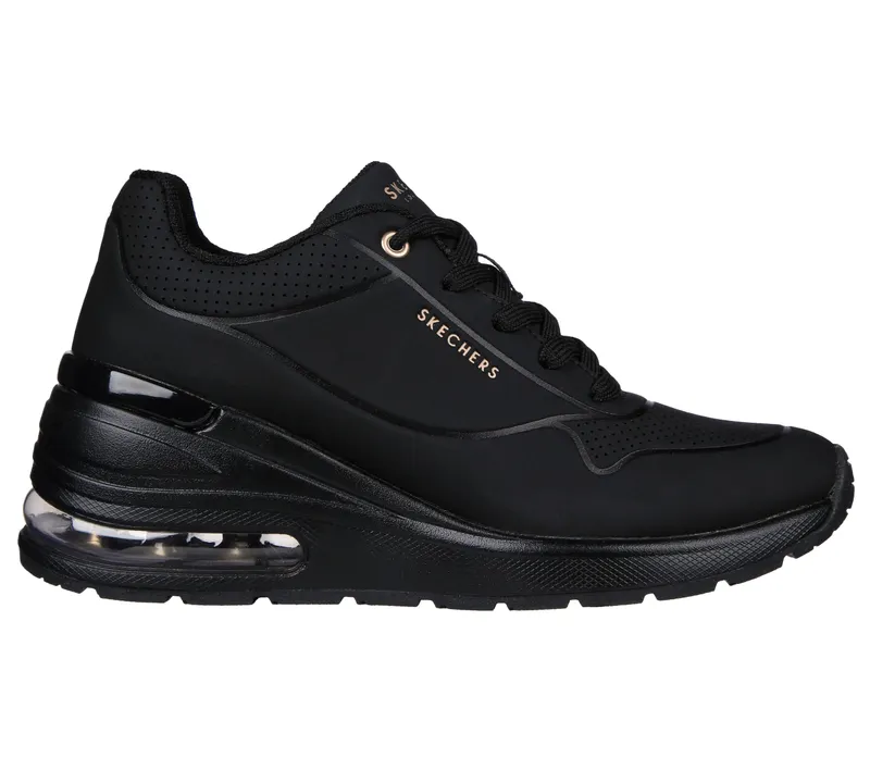 Skechers Million Air – Elevated Air – Zwart (155401-BBK)
