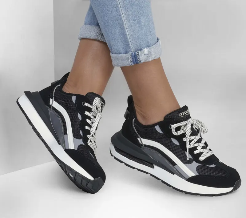 Skechers Halos – Infinite Jogger – Zwart (155450-BLK)