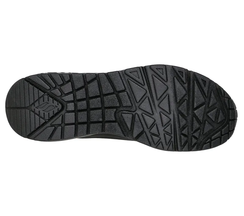 Skechers Skechers x JGoldcrown: Uno – Metallic Love – Zwart / Goud (155523-BKGD)