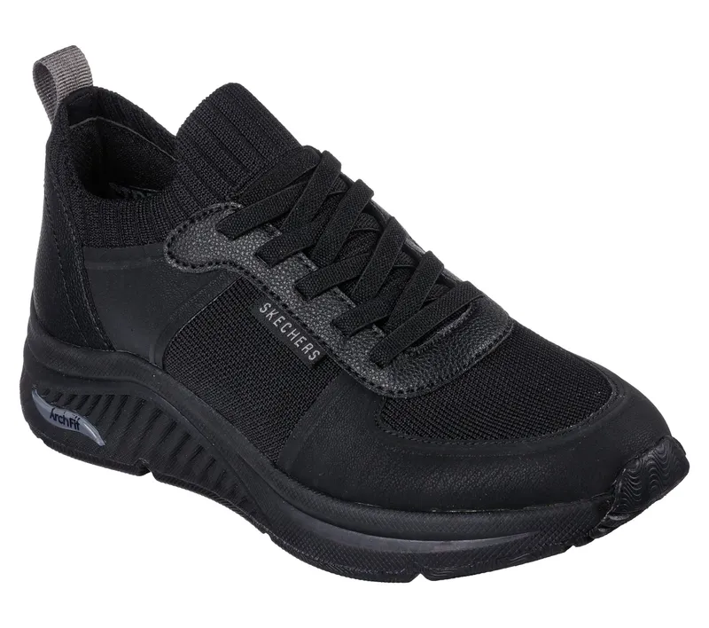 Skechers Skechers Arch Fit S-Miles – Stride High – Zwart (155568-BBK)