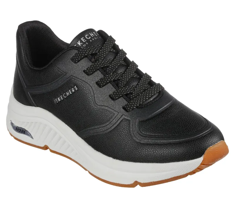 Skechers Skechers Arch Fit S-Miles – Mile Makers – Zwart (155570-BLK)