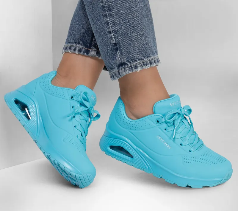 Skechers Uno – Bright Air – Aqua (177125-AQUA)