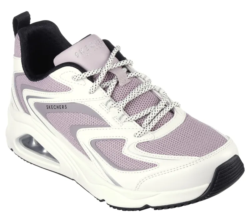 Skechers Tres-Air Uno – Street Fl-Air – Wit / Lavendel (177424-WLV)