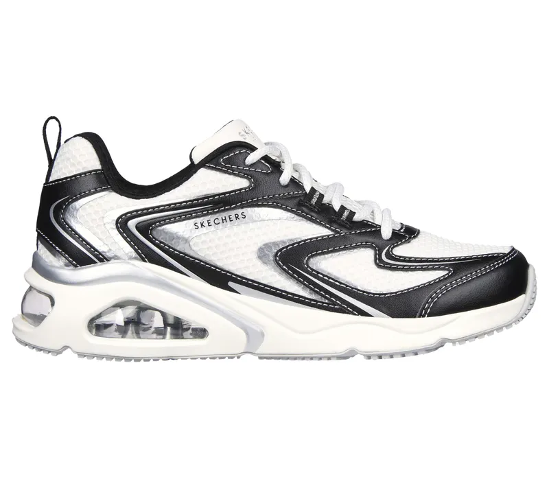Skechers Tres-Air Uno – Vision-Airy – Wit / Zwart (177425-WBK)