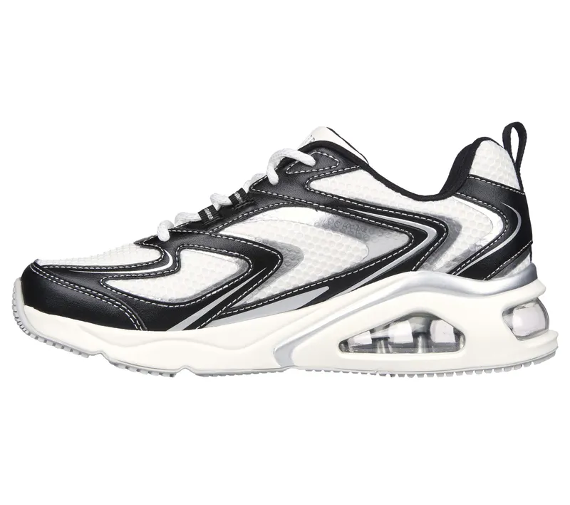 Skechers Tres-Air Uno – Vision-Airy – Wit / Zwart (177425-WBK)