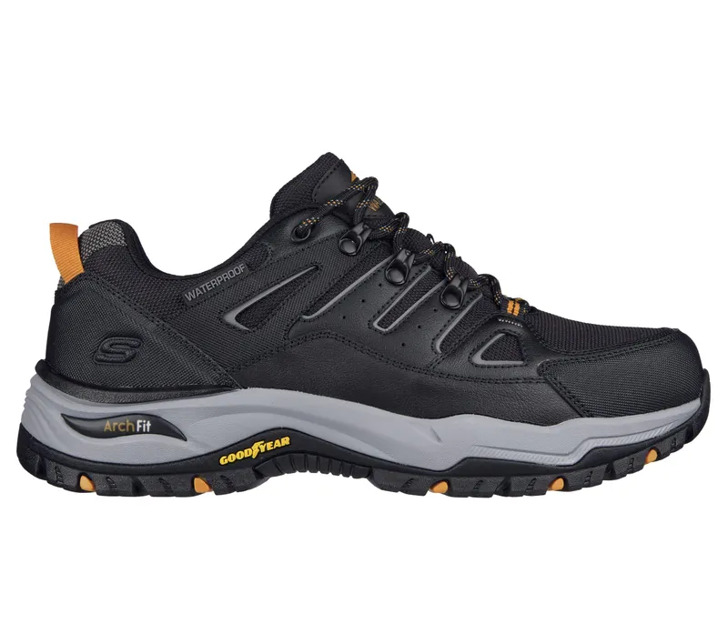 Skechers Relaxed Fit: Arch Fit Dawson – Argosa – Zwart (204630-BLK)