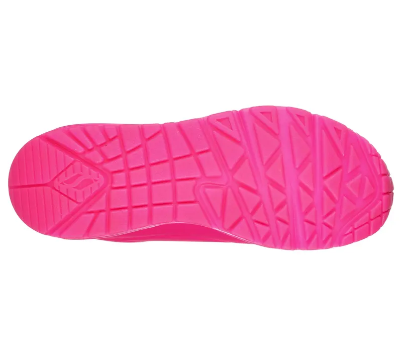 Skechers Uno – Night Shades – Heet Roze (73667-HTPK)