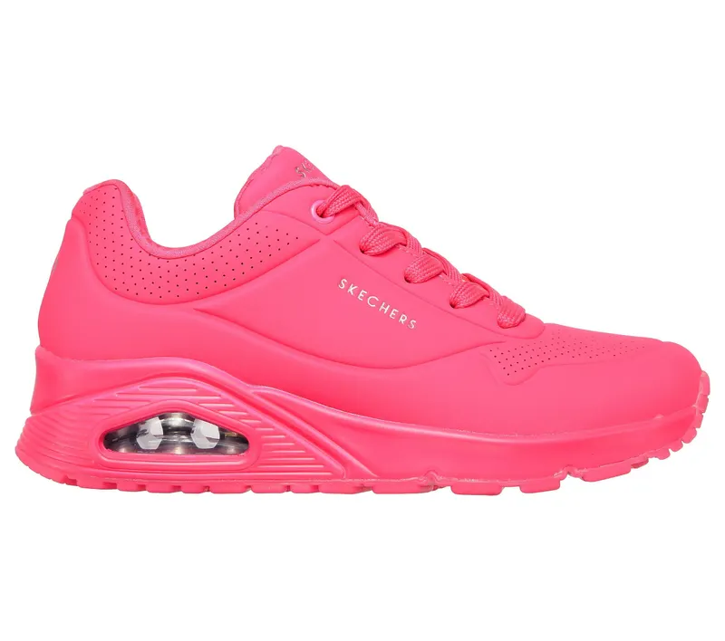 Skechers Uno – Night Shades – Heet Roze (73667-HTPK)