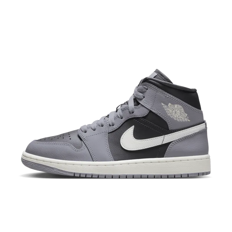 Air Jordan 1 Mid WMNS ‘Cement Grey’ (BQ6472-022)