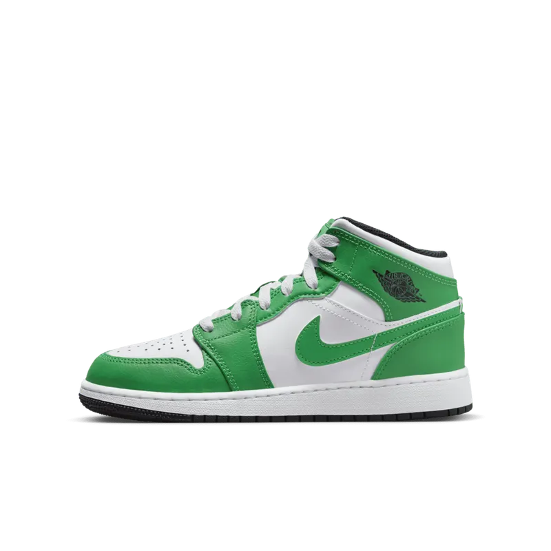 Air Jordan 1 Mid GS ‘Lucky Green’ | DQ8423-301