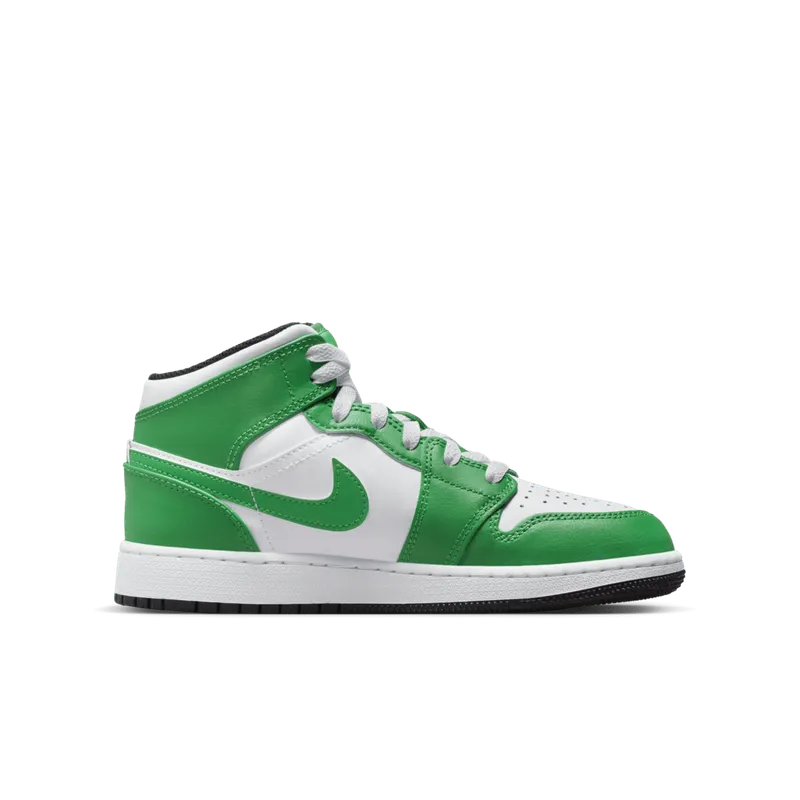 Air Jordan 1 Mid GS ‘Lucky Green’ | DQ8423-301