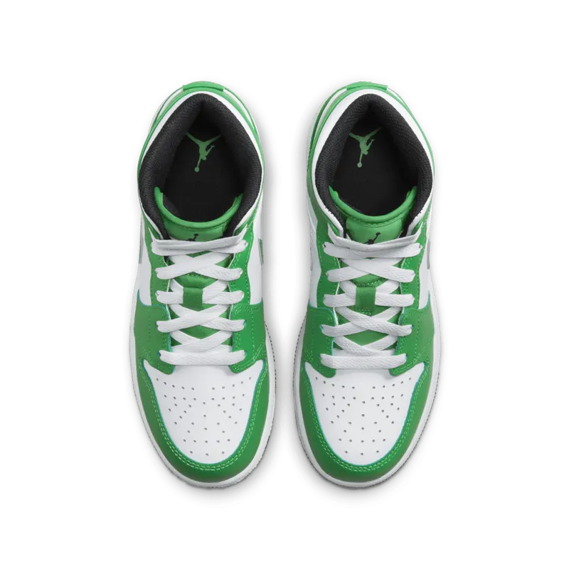 Air Jordan 1 Mid GS ‘Lucky Green’ | DQ8423-301