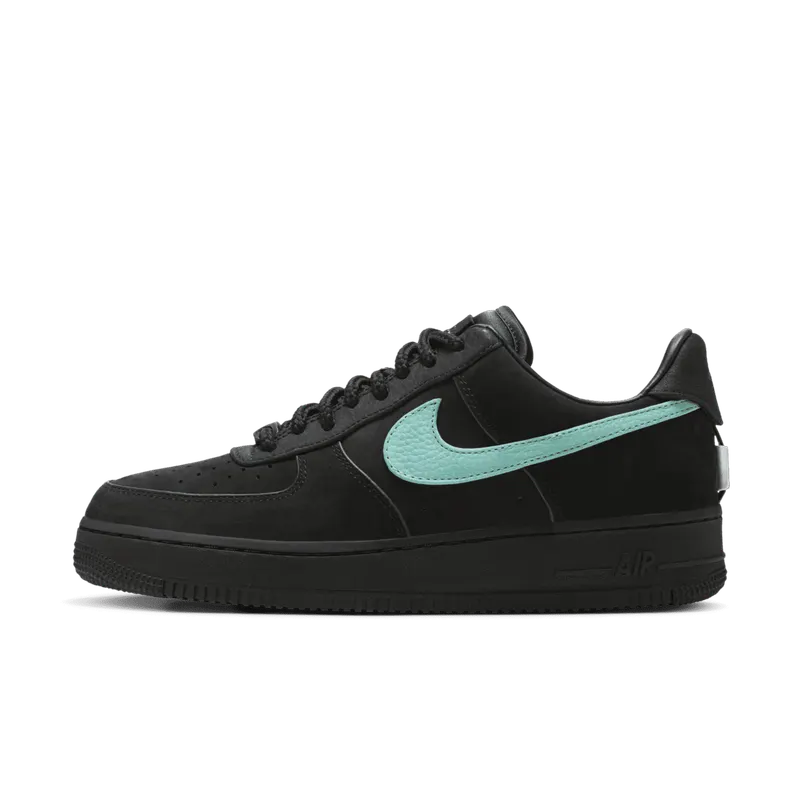 Nike Air Force 1 x Tiffany & Co. 1837 “Black / Tiffany Blue” (DZ1382-001)
