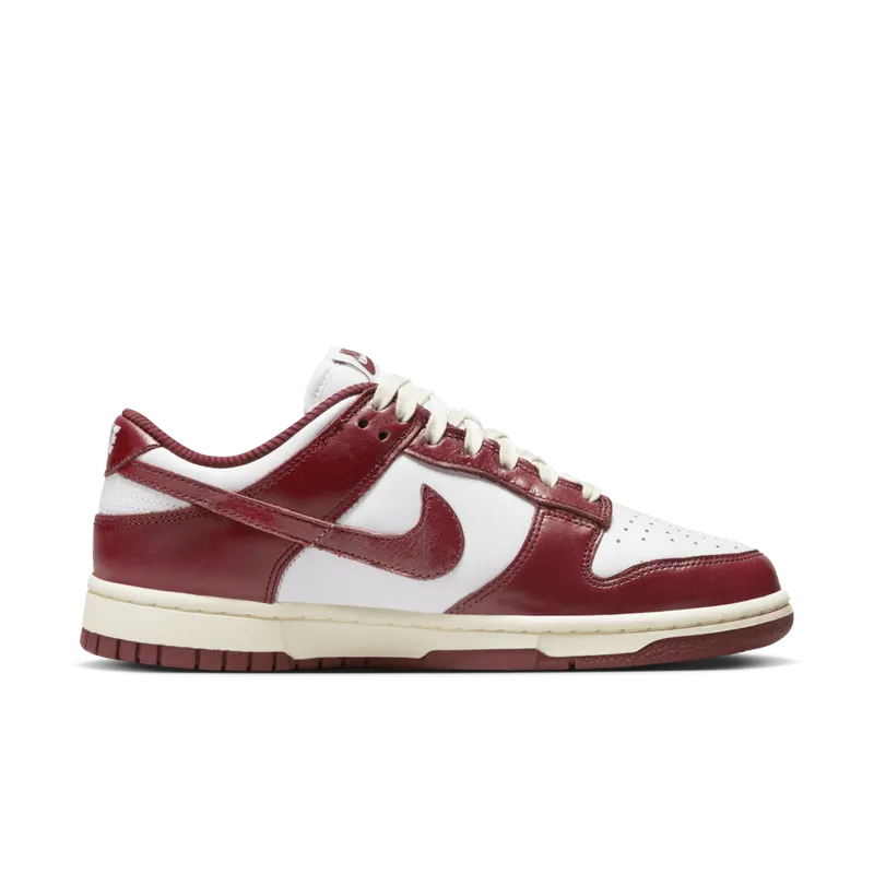 Nike Dunk Low PRM Team Red (W) White / Team Red-coconut Milk (FJ4555-100)