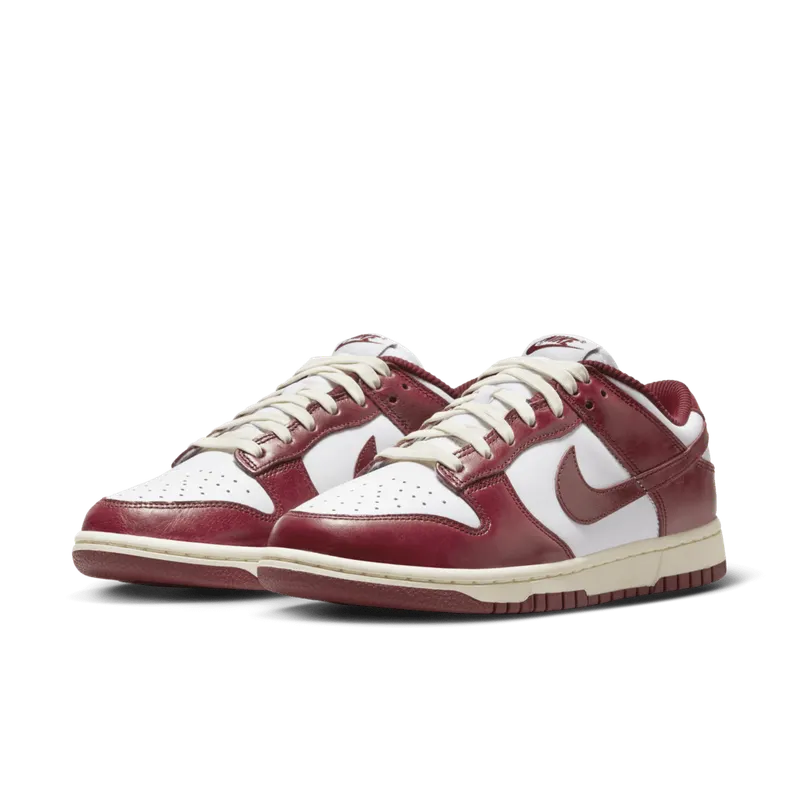 Nike Dunk Low PRM Team Red (W) White / Team Red-coconut Milk (FJ4555-100)