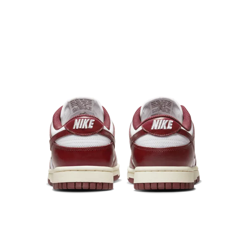 Nike Dunk Low PRM Team Red (W) White / Team Red-coconut Milk (FJ4555-100)