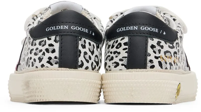 Golden Goose Baby Gray May School Sneakers (GJF00198.F003290.81796)