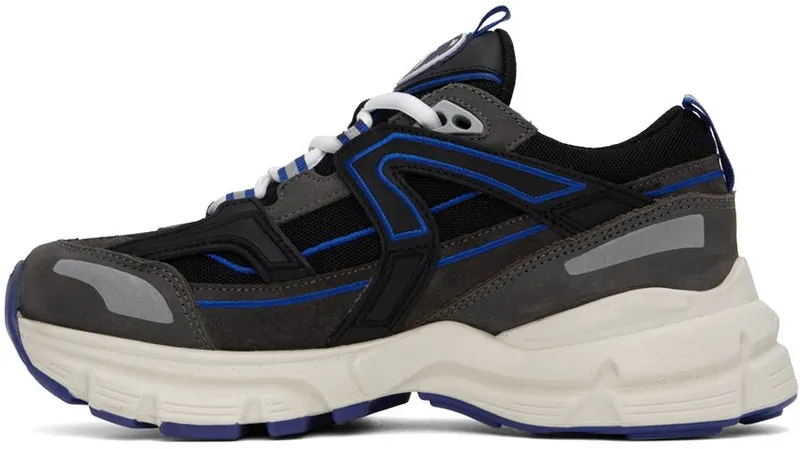 Axel Arigato Black & Blue Marathon R-Trail Sneakers (F0568007)