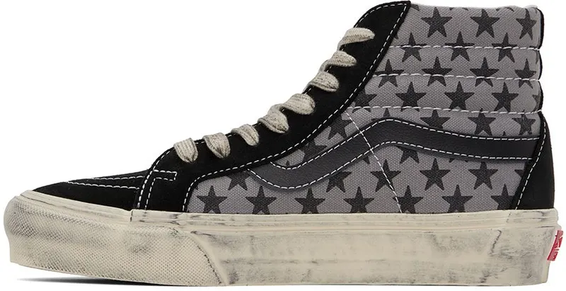 Vans Vault x Bianca Chandon Sk8-Hi Reissue LX Stressed Black / Gray (VN0A4BVH82Q1)