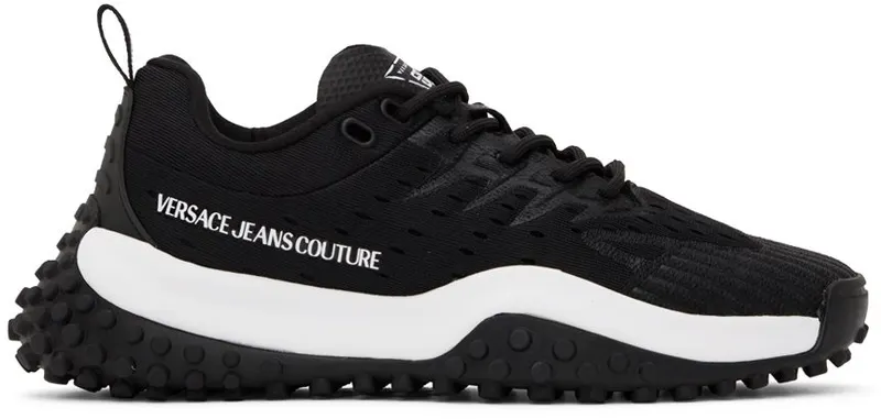 Versace Jeans Couture Black Hyber Sneakers (E73YA3SN3EZS403)