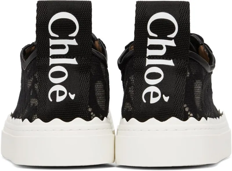 Chloé Black Lauren Sneakers (CHC19U108D2)
