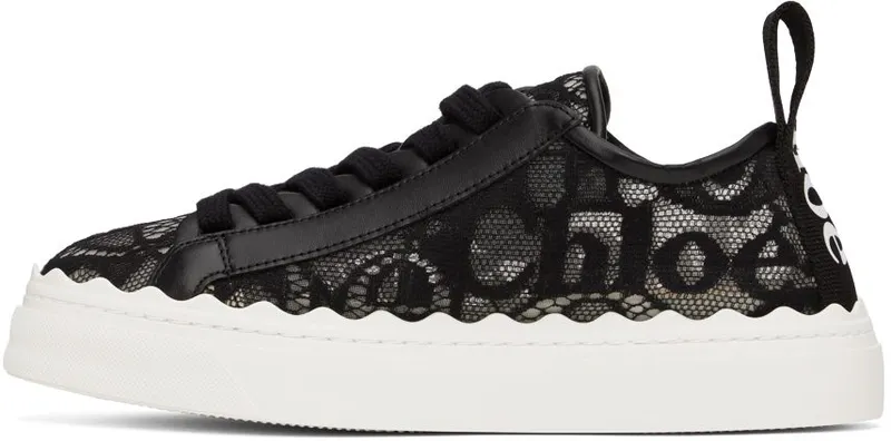 Chloé Black Lauren Sneakers (CHC19U108D2)