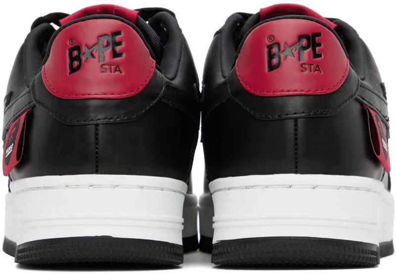 Hugo Black Mr. Bathing Ape Edition Bapesta Sneakers (50481634)