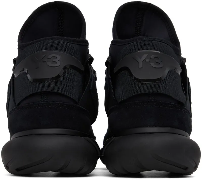 Y-3 Black Qasa High Sneakers (IG9434)