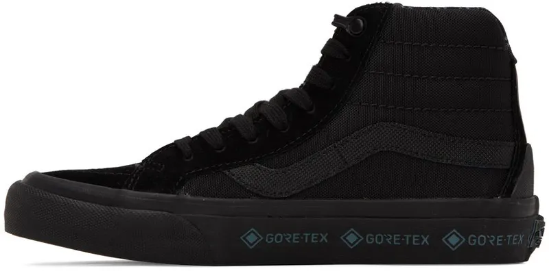 Vans Black Sk8-Hi Reissue Sneakers (VN0005VMBLK)