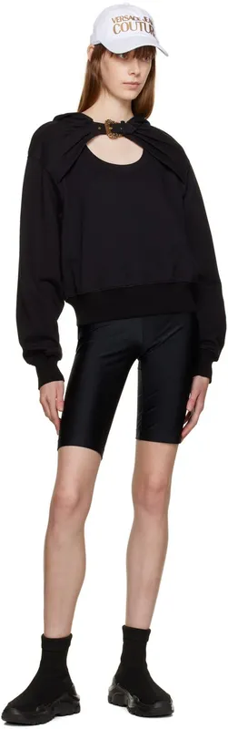Versace Jeans Couture Black Speedtrack Sneakers (E73VA3SCAEZS016)