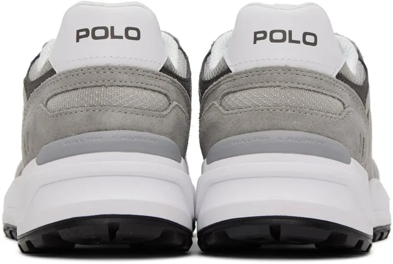 Polo Ralph Lauren Gray Paneled Sneakers (809878035001)