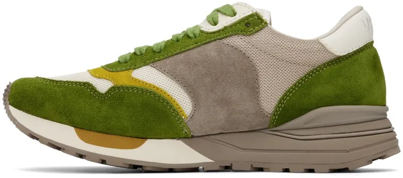 Visvim Green Roland Jogger Sneakers (122201001005)