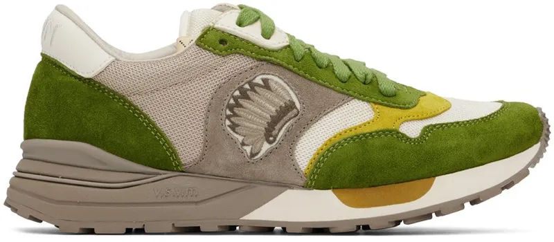 Visvim Green Roland Jogger Sneakers (122201001005)
